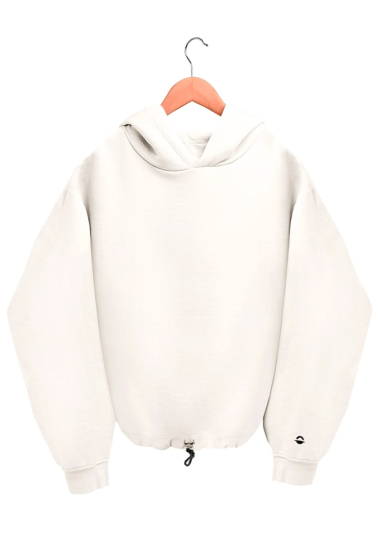 Худі Oversize Молочне "Козацький реєстр"